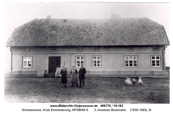 Schwanensee, 3, Anwesen Beckmann