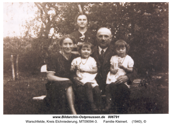 Warschfelde, Familie Kleinert