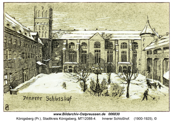 Königsberg, Innerer Schloßhof