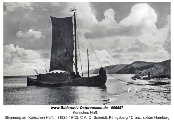 Kurisches Haff, Stimmung am Kurischen Haff