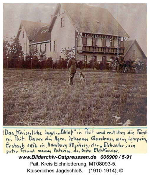 Pait, Kaiserliches Jagdschloss