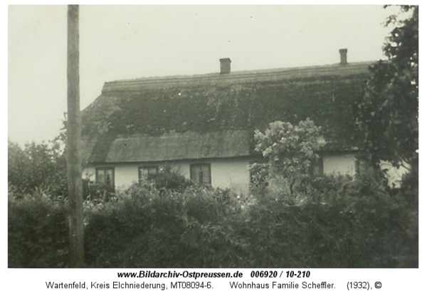 Wartenfeld, Wohnhaus Familie Scheffler