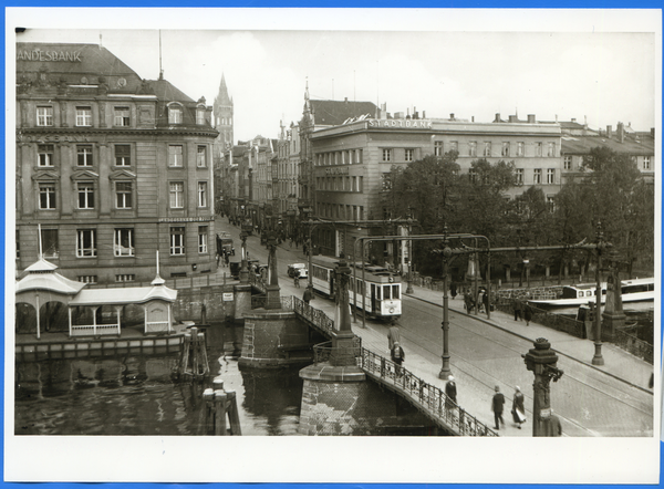 Königsberg, Blick in die Kneiphöfsche Langgasse