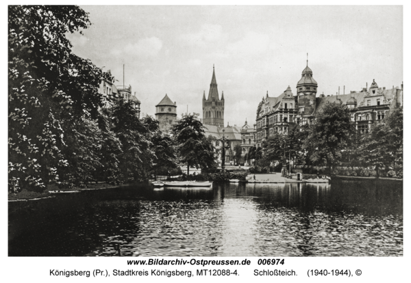 Königsberg, Schloßteich