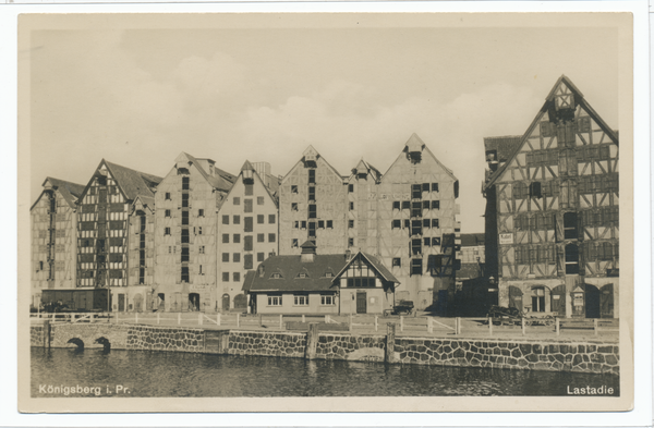 Königsberg, Speicher an der Lastadie