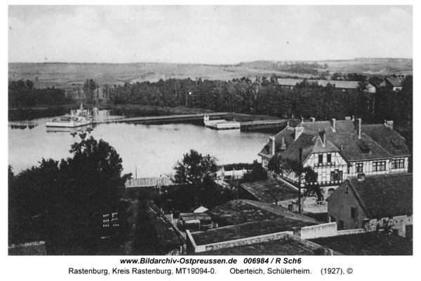 Rastenburg, Oberteich, Seeweg, Schülerheim