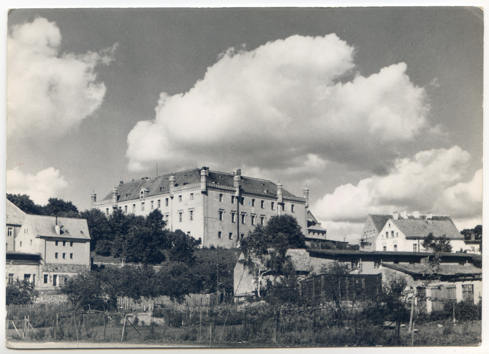 Rhein Kr. Lötzen, Teilansicht mit Schloß