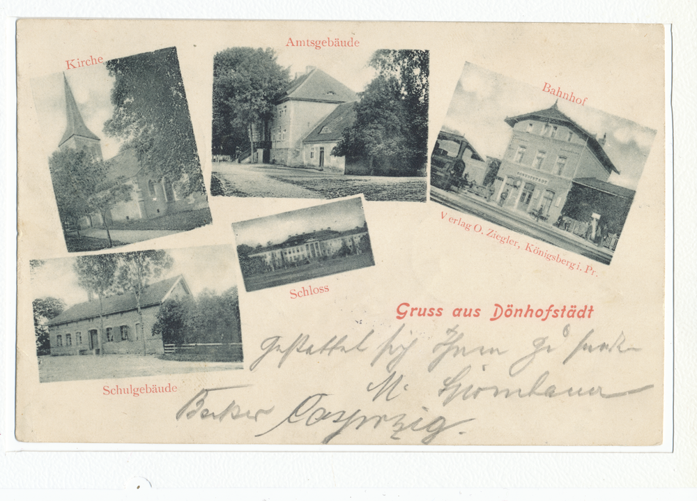 Dönhoffstädt, Kirche, Amtshaus, Bahnhof, Schloss, Schule