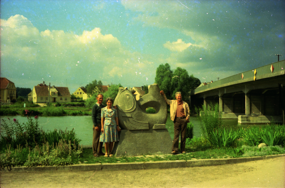 Nikolaiken Kr. Sensburg, Brücke mit Stinthengst