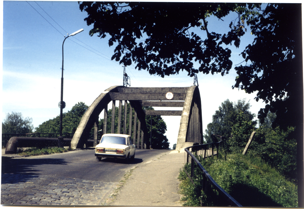 Tilsit (Советск), Eisenbahnviadukt  - ehemalige Hindenburgstraße