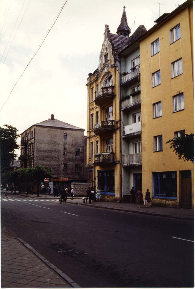 Tilsit (Советск), Ehemalige Hohe Straße Ecke Wasserstraße