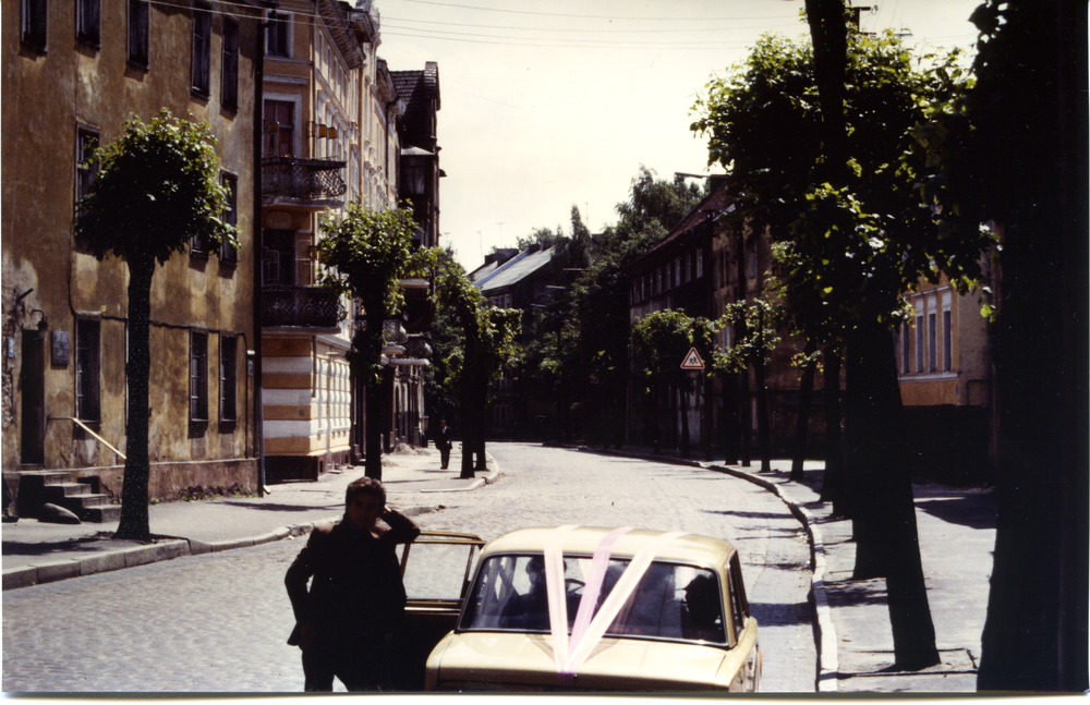 Tilsit (Советск), Blick von der ehemaligen Hohen Straße in die Oberst-Hoffmann-Straße