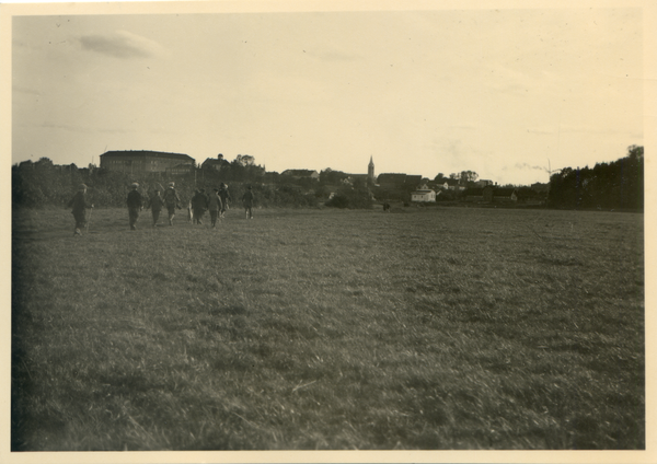 Ragnit, Ortsansicht mit Schloss und Kirche