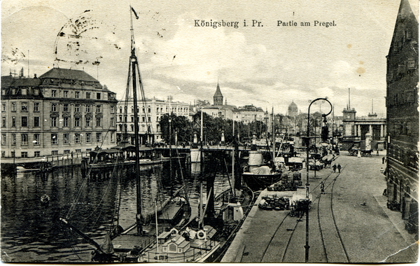 Königsberg (Pr.), Partie am Pregel