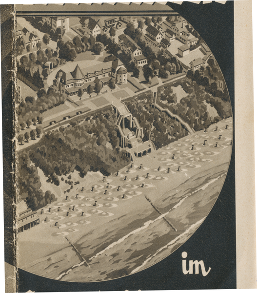 Neukuhren, Blick auf Neukuhren, Luftbild