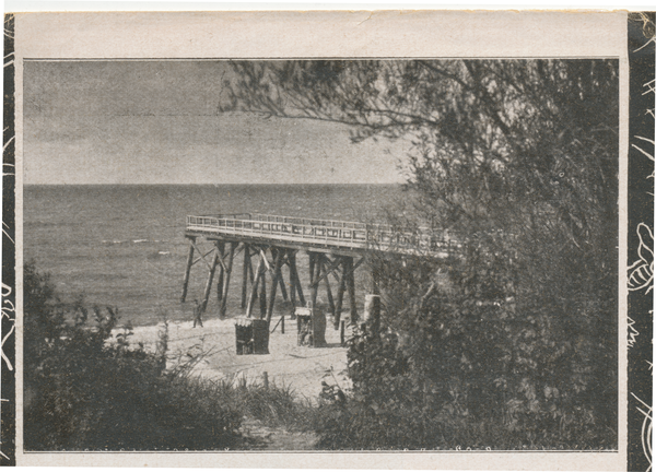 Neuhäuser, Blick von der Promenade auf den Seesteg