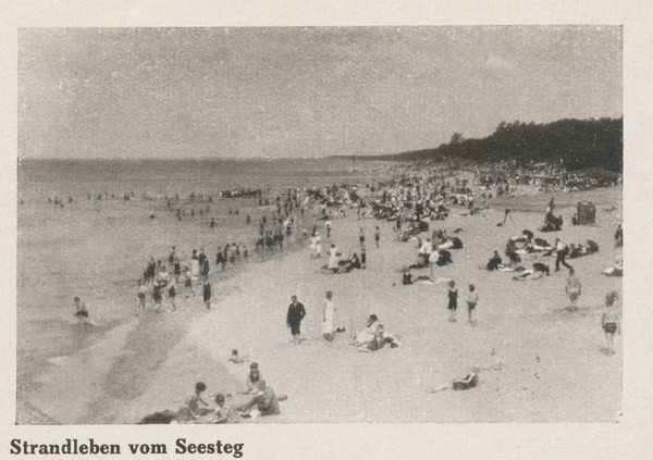 Neuhäuser, Strandleben, Blick vom Seesteg