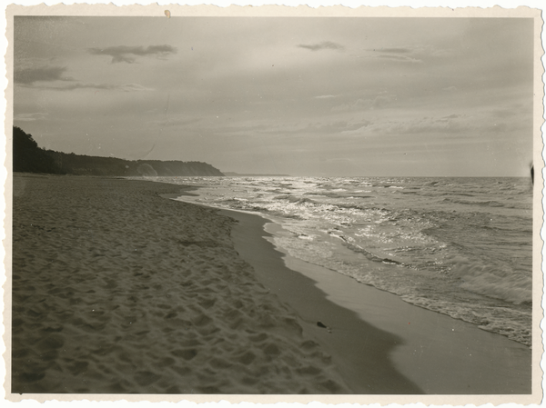 Rauschen, Blick auf den Ostseestrand