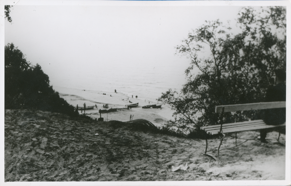 Rauschen, Blick auf den Strand