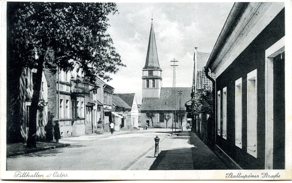 Pillkallen, Kreisstadt, Stallupöner Straße