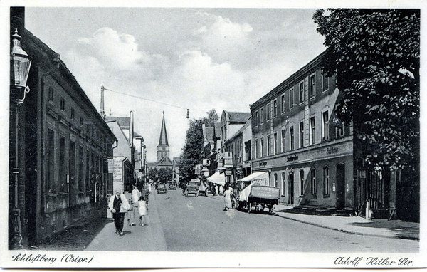 Schloßberg, Kreisstadt, Adolf-Hitler-Straße