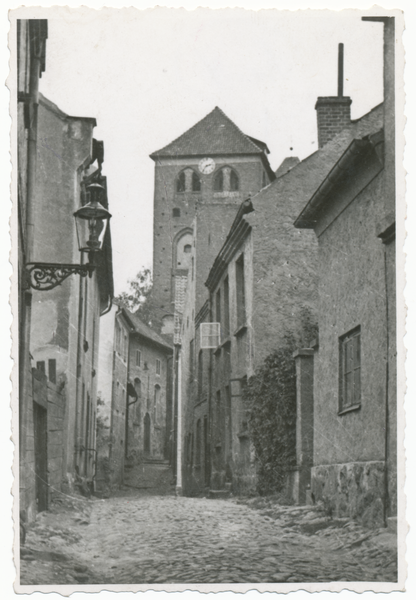 Rastenburg, Hintere Schlossstraße zur Kirche St. Georg