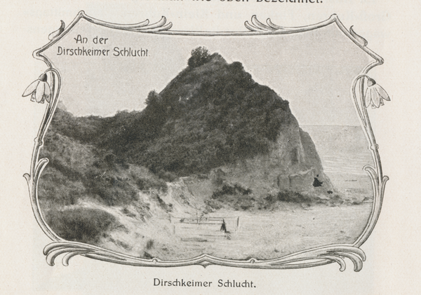 Groß Dirschkeim, Schlucht