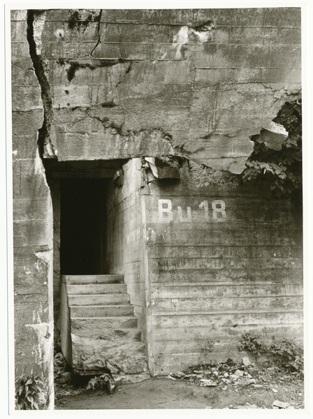 Rastenburg, Wolfsschanze, Führerhauptquartier, Eingang zum Bunker 18