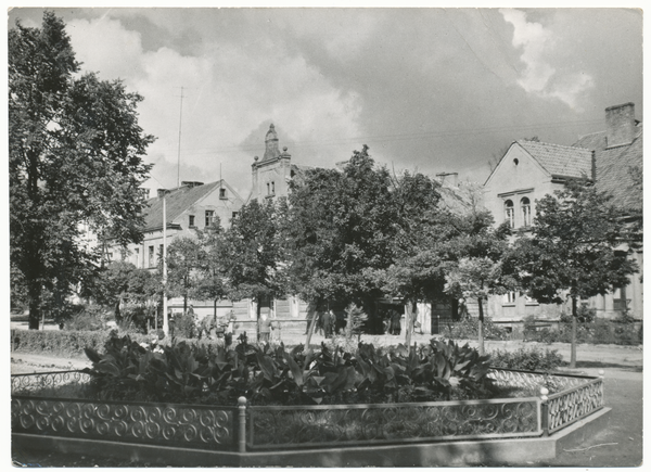 Rastenburg, Wilhelmplatz am Rathaus