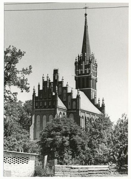 Rastenburg, Königsberger Straße, Katharinen Kirche, Rückansicht