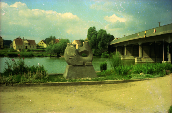 Nikolaiken Kr. Sensburg, Brücke mit Stinthengst