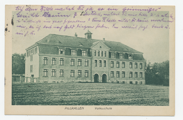Pillkallen, Kreisstadt, Volksschule