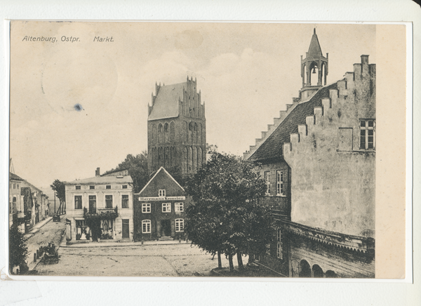 Allenburg, Der Markt