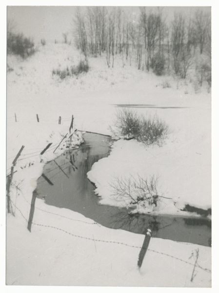 Preußisch Holland, Weeske im Winter