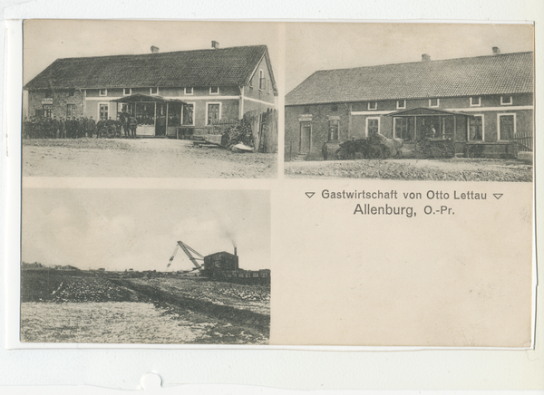 Allenburg, Gastwirtschaft von Otto Lettau