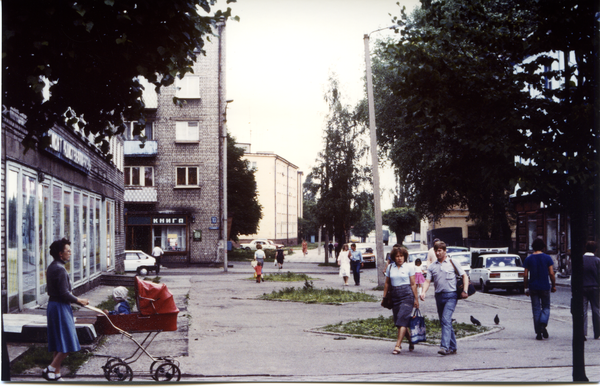 Tilsit (Советск), Blick in die ehemalige Wasserstraße