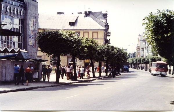 Tilsit (Советск), Ehemalige Hohe Straße Ecke Langgasse