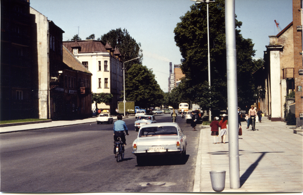 Tilsit (Советск), Ehemalige Deutsche Straße Ecke Packhofstraße