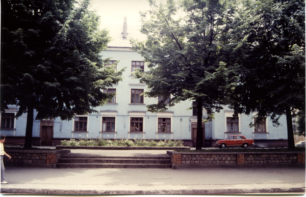 Tilsit (Советск), Blick von der Hohen Straße in die ehemalige Gartenstraße