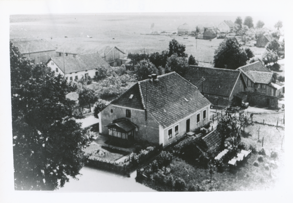 Peterswalde Kr. Heilsberg, Ortsansicht vom Kirchturm