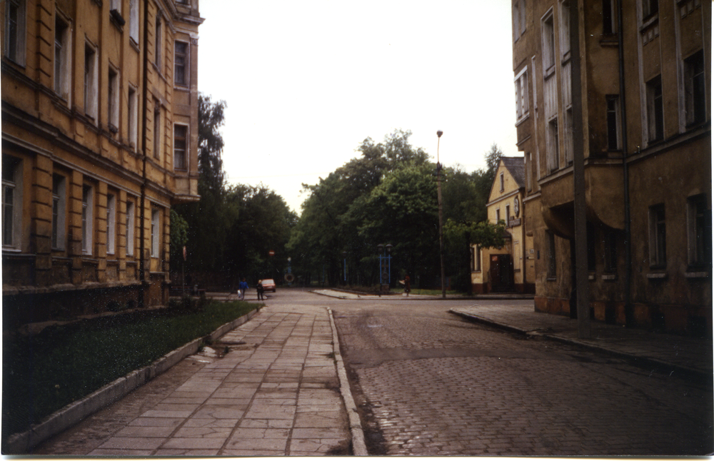 Tilsit (Советск), Ehemalige Hochmeisterstraße Ecke Clausiusstraße