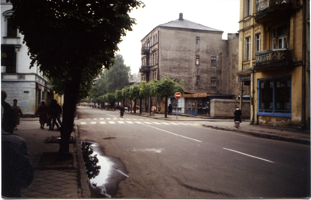 Tilsit (Советск), Ehemalige Hohe Straße Ecke Wasserstraße