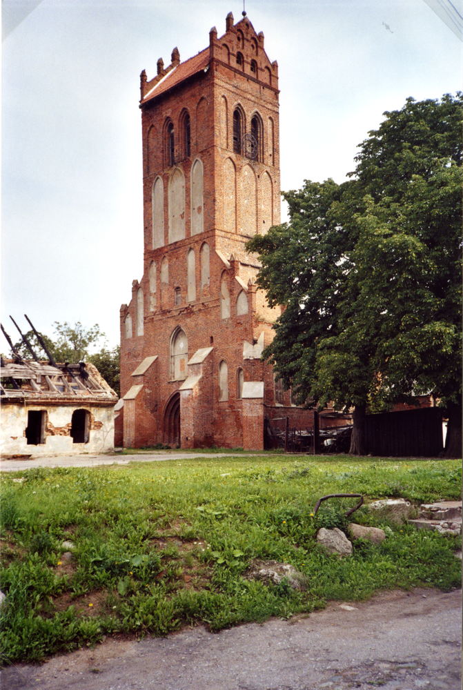 Gerdauen (Железнодорожный), Kirchenruine