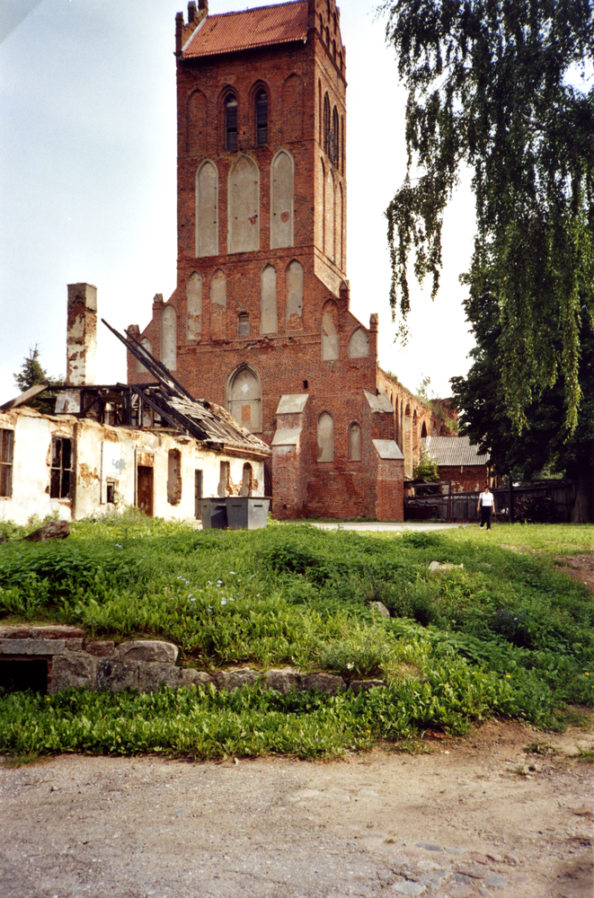 Gerdauen (Железнодорожный), Kirchenruine