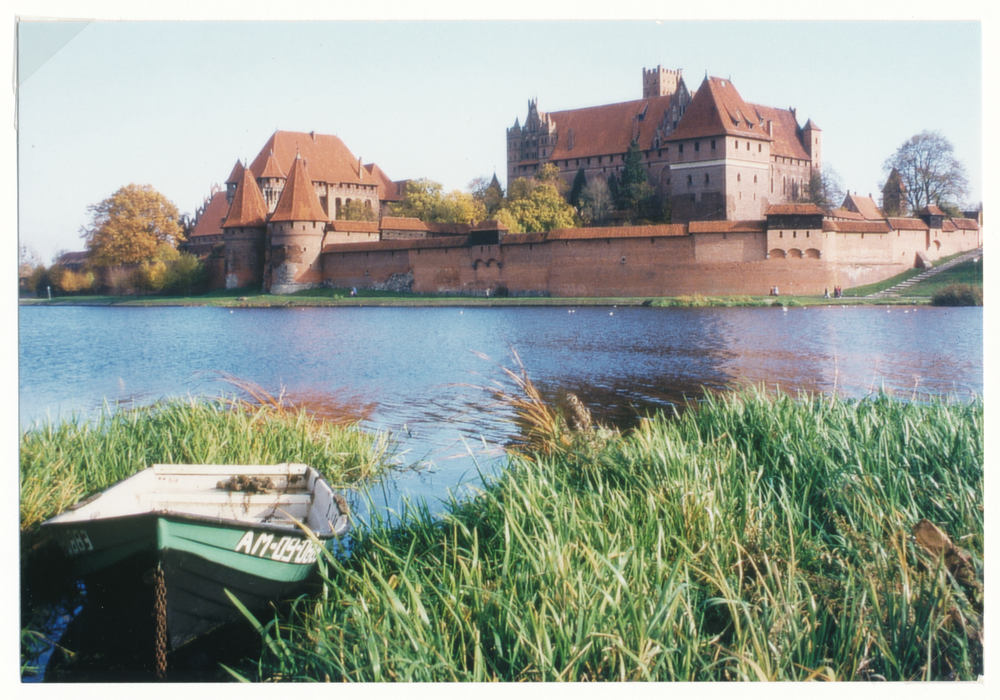 Marienburg i. Westpr., Die Marienburg von der Nogatseite