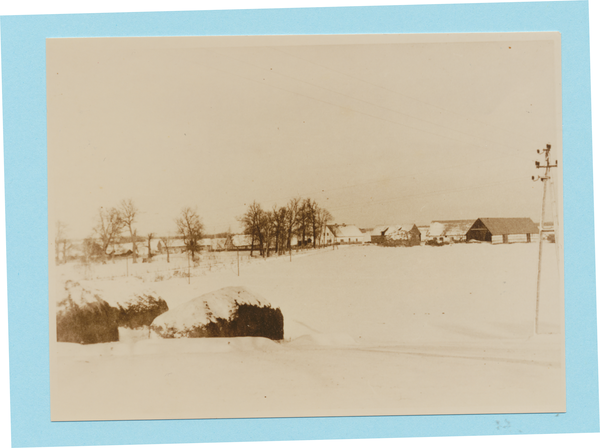 Mehleden, Blick vom Gutshof Mehleden auf das Vorwerk Braktin