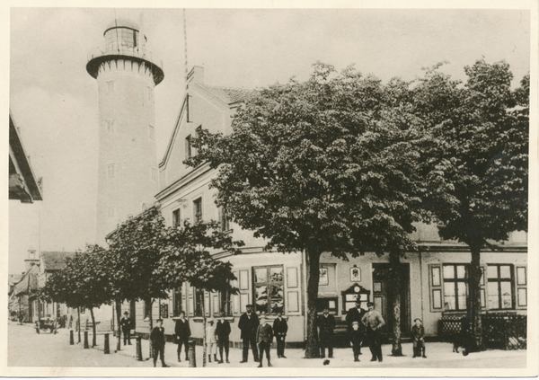 Pillau, Seestadt, Leuchtturm und Lizentstraße