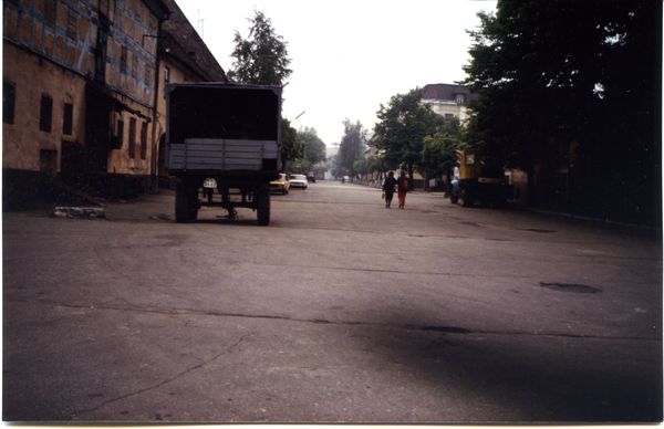 Tilsit (Советск), Blick von der ehemaligen Memelstraße in die Packhofstraße