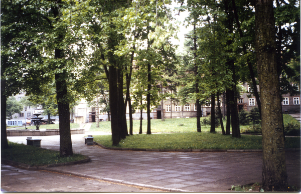 Tilsit (Советск), Ehemalige Luisenallee mit Durchblick zur Grünwalder Straße