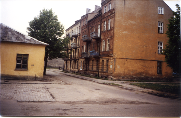 Tilsit (Советск), Alte Häuser in der ehemaligen Kossinastraße